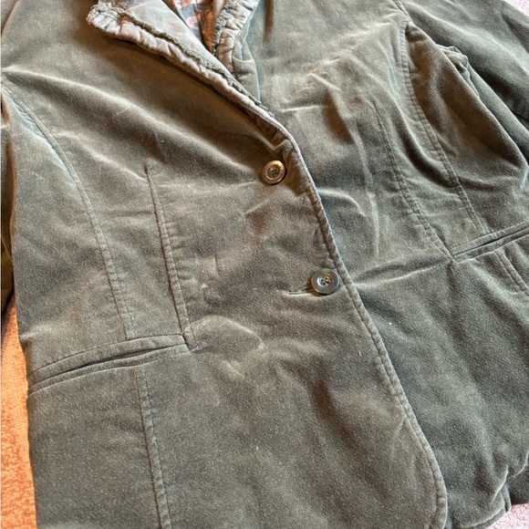 Women’s Luii Green Velvet Jacket Size Medium EUC - Picture 3 of 14